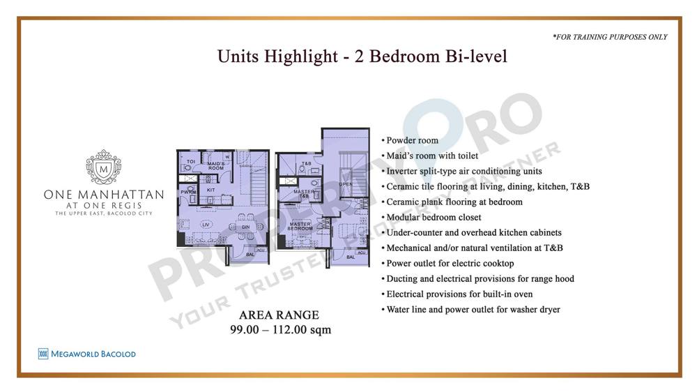 One Manhattan 2 bedroom bi-level photo 2