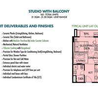 Two Regis Studio with balcony photo 2